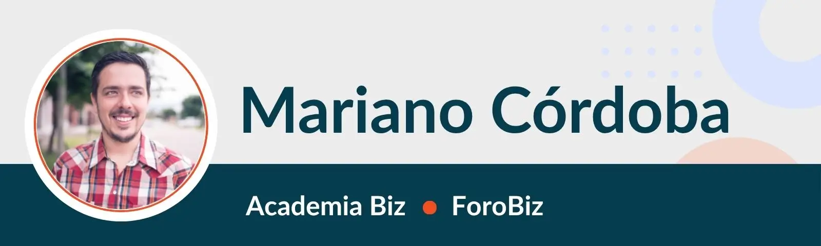 Mariano Cordoba Academia Biz ForoBiz